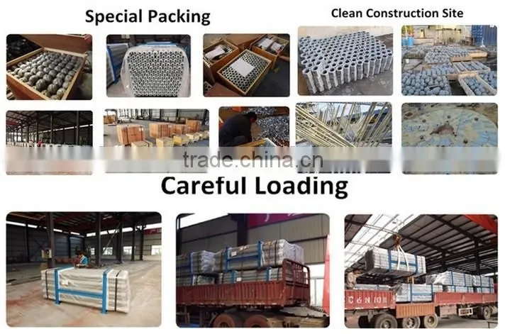 Large span space frame modular warehouse building