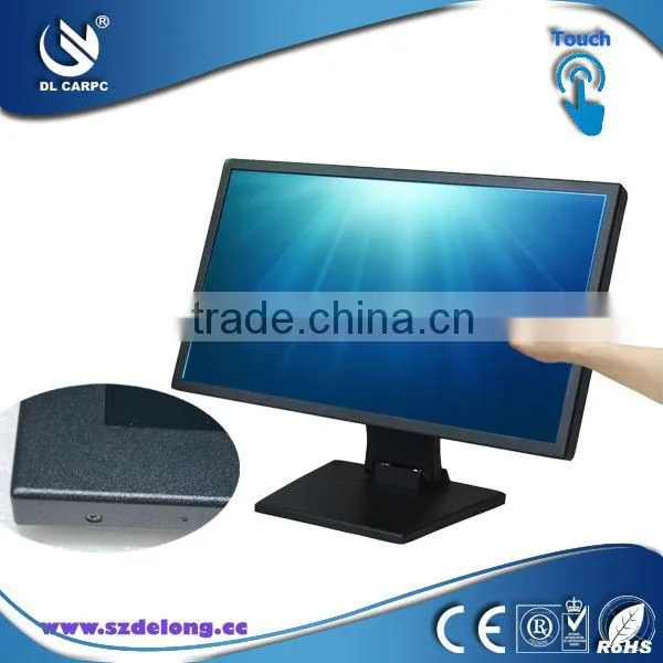 19" 4wire resistive touch embedded industrial all in one pc computer