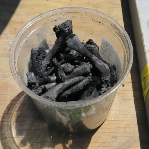 how is bone char made