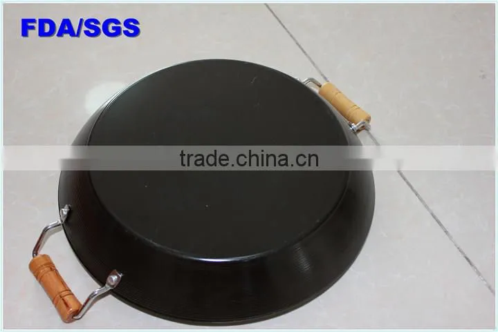 2015 new item Hot sale carbon steel frying pan,