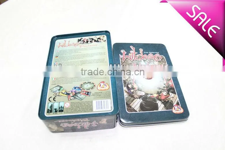 square tin box for candy