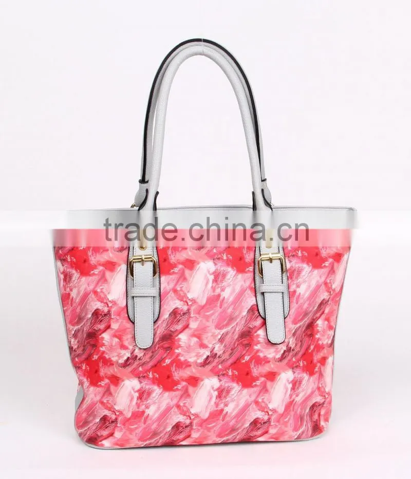Wholesale Elegant fashionable design handbags ladies 2015/leather handbag from china/woman totes 2015