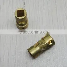 brass sleeve bushing shaft machining