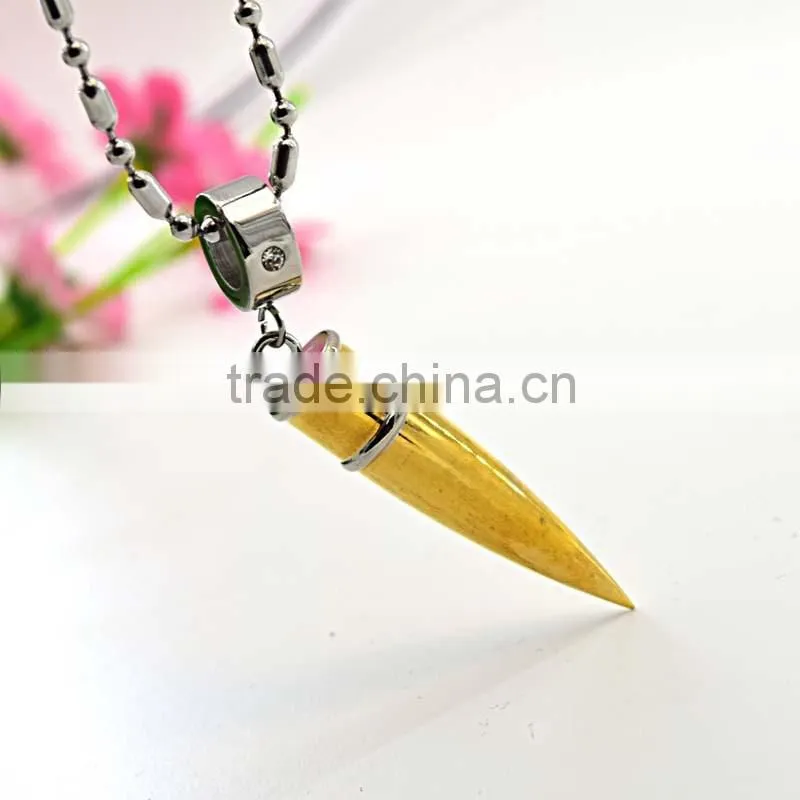 wholesale fashion jewelry costume jewelry gold 316l stainless steel jewelry gold pendant