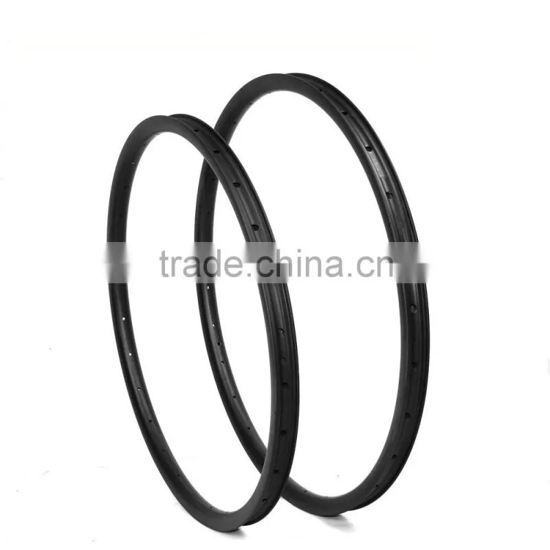 mtb offset bike rim for 29er mountain bike 25mm tubeless mtb carbon rims 32holes 28mm width