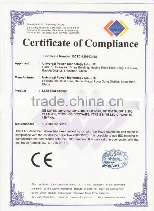 Battery Agm 12v 100ah Manufacturers