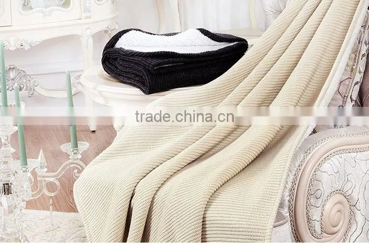 2014 OEM colored hangzhou home design throw and blanket