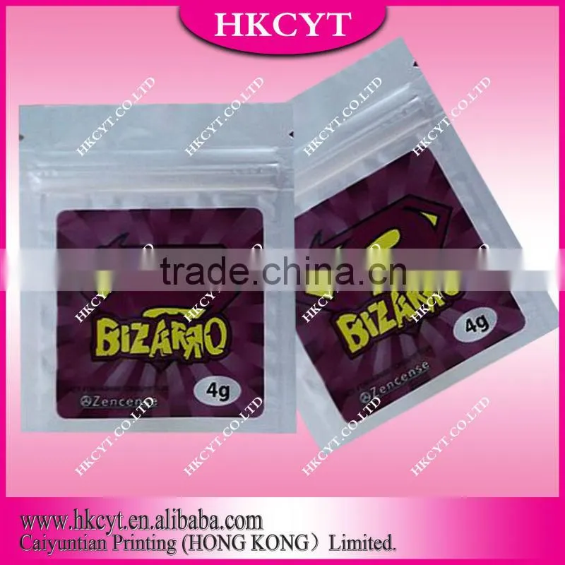 BOPP plastic header bag/self adhesive mask header bag