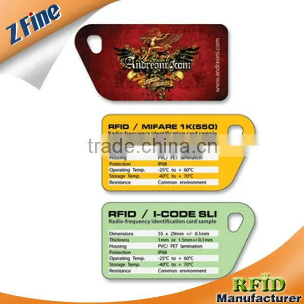 Barcode,Signature panel non-standard pvc card