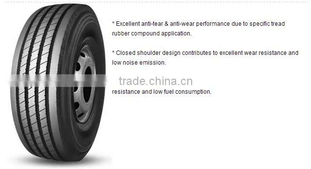Wear-resistant tubeless T61 long haul radial truck tyres online