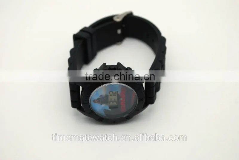 Silicone fashion digital watch