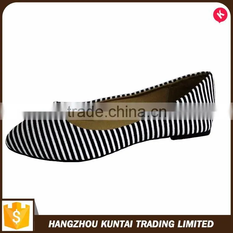 Eco-friendly reclaimed material interesting girls flat shoes