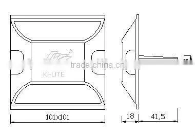 Plastic Road Stud