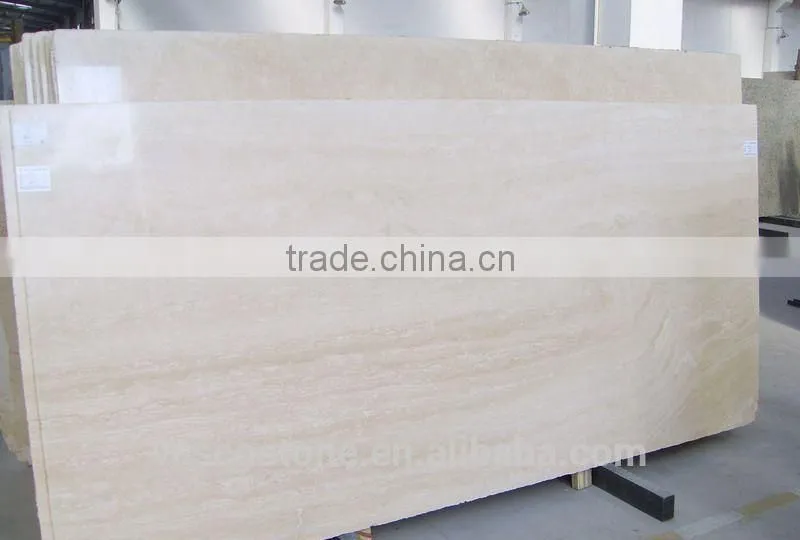 yello white travertine line