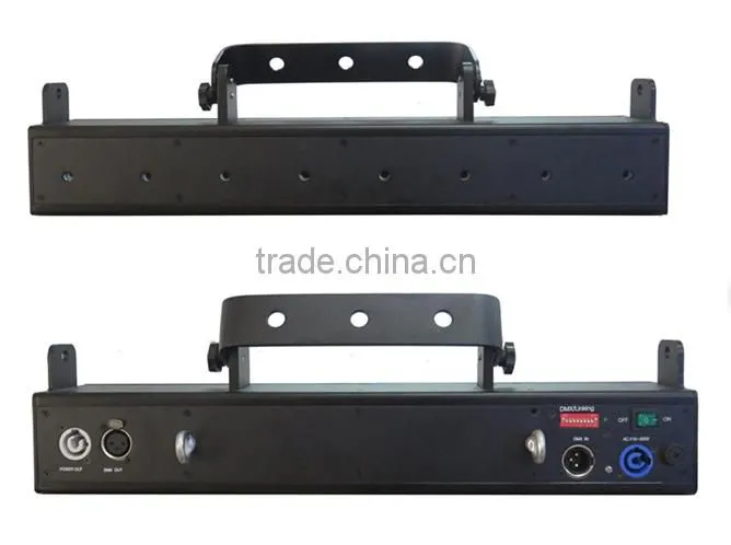 Stage lighting pure diode 8 heads red single beam laser light