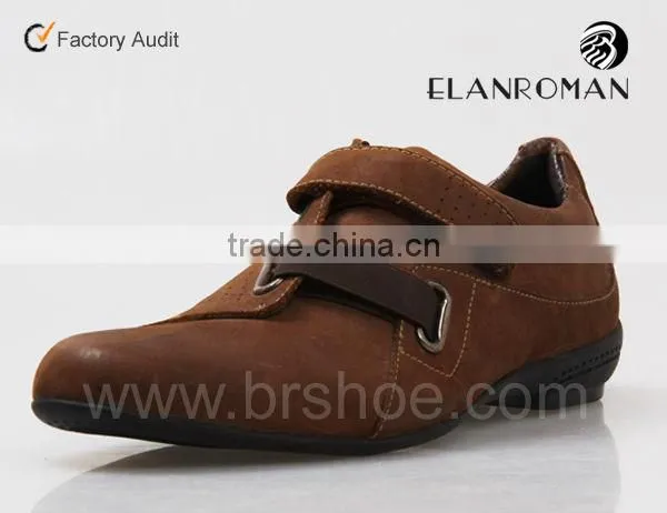 High quality lowest price casual leather men shoes