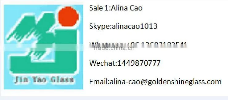 Hot Sale Tempered Clear Float Glass Price 3mm,5mm with high transparent