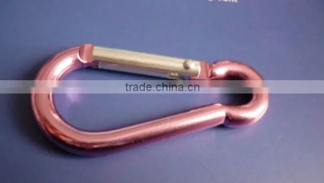 Aluminum Snap Hook spring hook Red carabiner