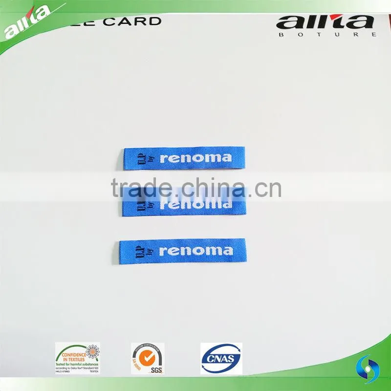 Allta Group professional customize cheap woven labels fashion brand logo garment labels