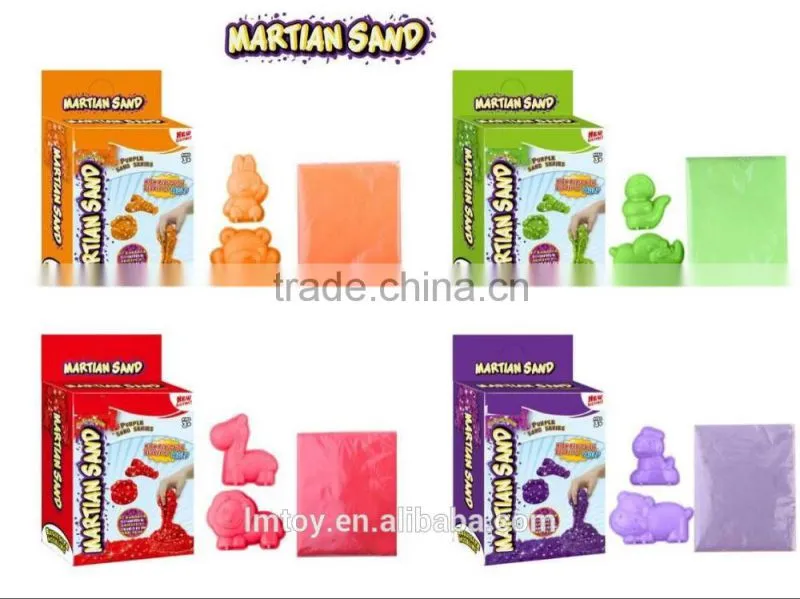 Z17109 Cool Shining In Dark DIY Sand, Educational soft play sand for sale