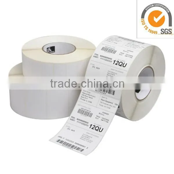 new design high quality custom barcode label paper