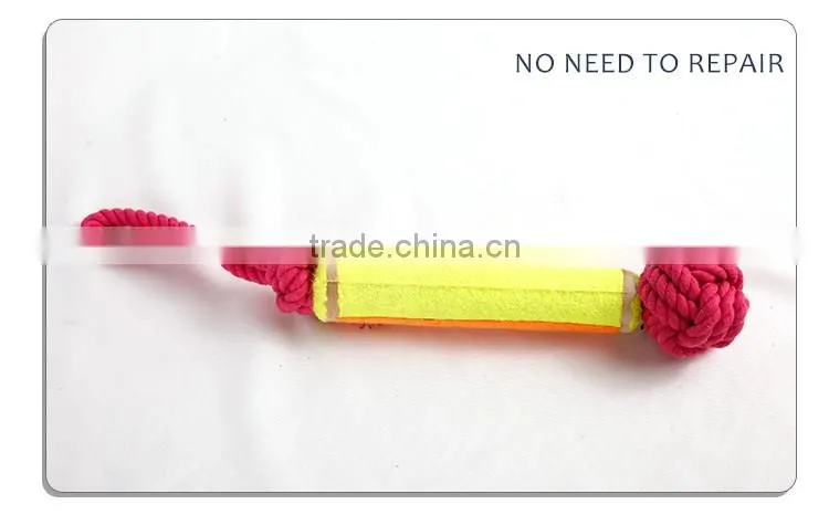 rope toy for pet dog with durable cotton knots and cheap price