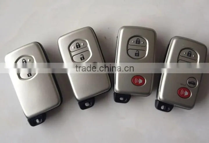 Tongda high quality 3 button smart key with emergency key, key cover factory price