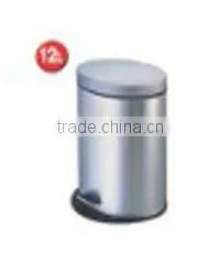 Stainless steel waste bin
