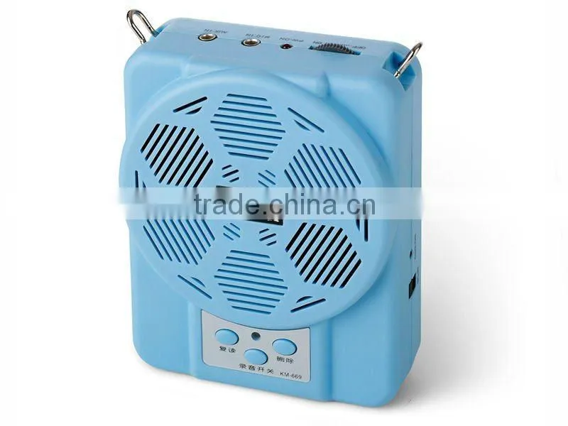 Hot sale!!! Amplifier speaker with Repeat Function(CE Certificate KM-669)