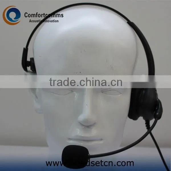 Noise canceling Call center telephone headset RJ11