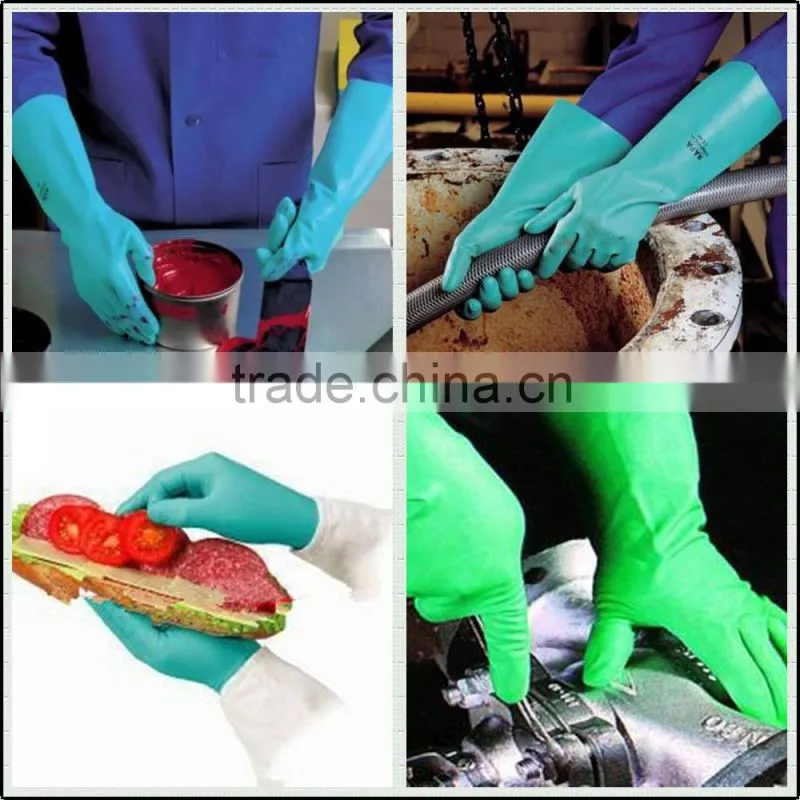 Popular Green Waterproof Mechanics Gloves