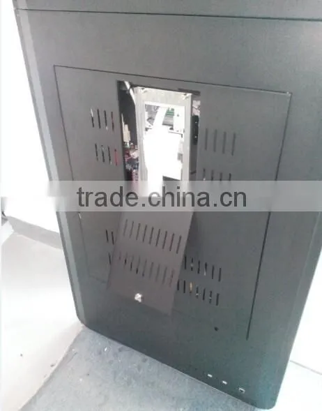 42 inch touch kiosk with thermal printer digital signage player