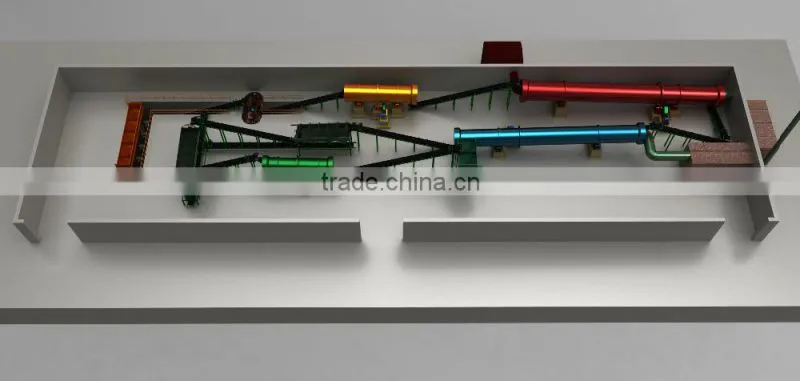 Compound fertilizer granulating machine 5TPH