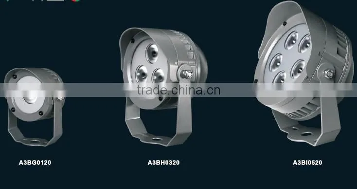 China factory price RGBW low voltage LED landscape lighting 1x4w