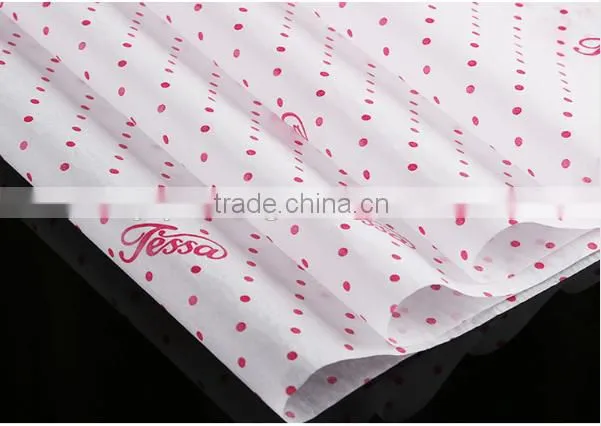 Custom baby print tissue wrapping paper