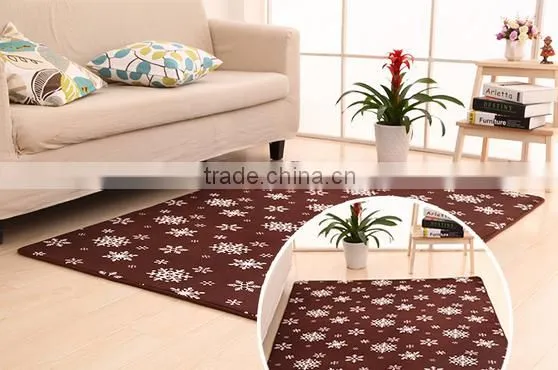 Welcome Polyester Green Mats Square Chenille Shaggy Bath Rug and any shapes is ok