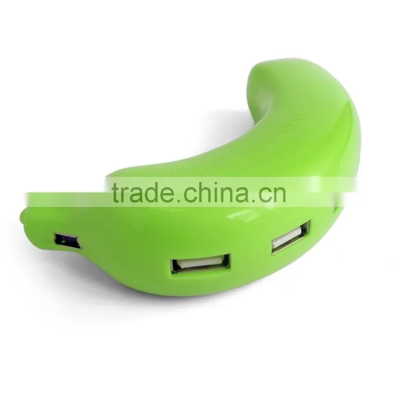 Fruit Shape USB Hub Banana Hub 4 Port Usb Hub 2.0