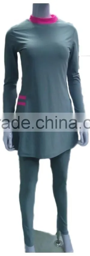 sexy muslim bikini swimwear detached hood hijab