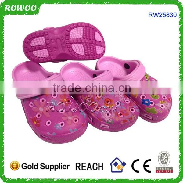 fancy children clog kids garden shoes