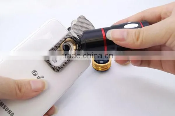 Universal Clamp Camera Lens 4 in 1 Wide Angle Macro Fisheye 10X Telephoto Camera Lens For iPhone/Samsung/HTC/iPad/Smartphone