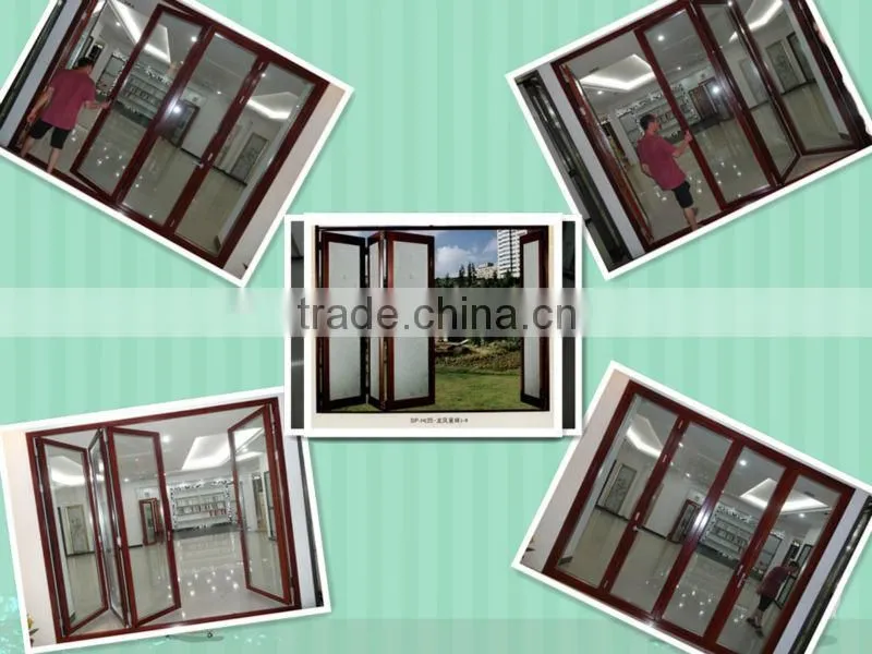 European style aluminum track for sliding door,lowes glass interior folding doors,folding door