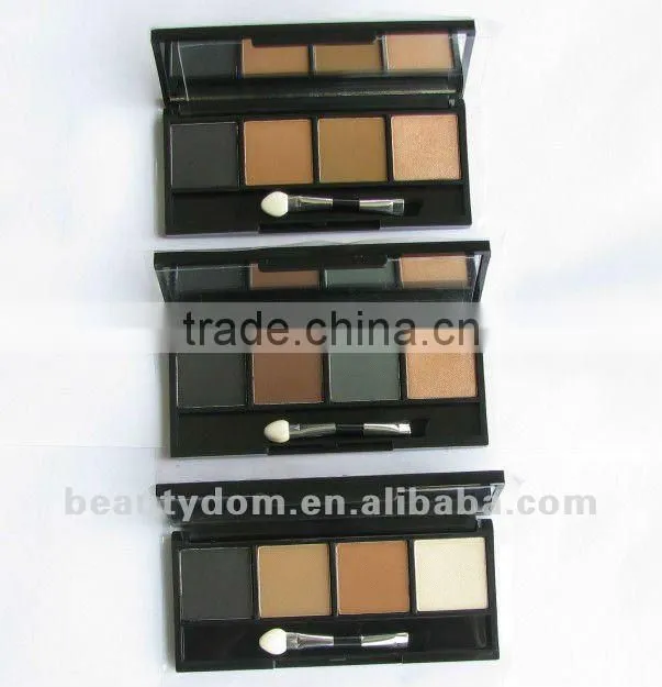2012 professional 4 color waterproof eyebrow powder