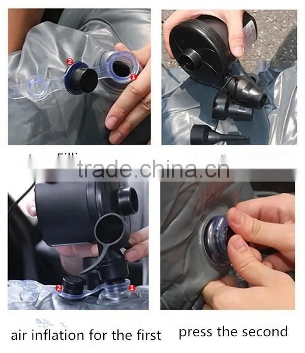 hot style flocked Car Air Bed for the Vehicle Mattress, Airbed