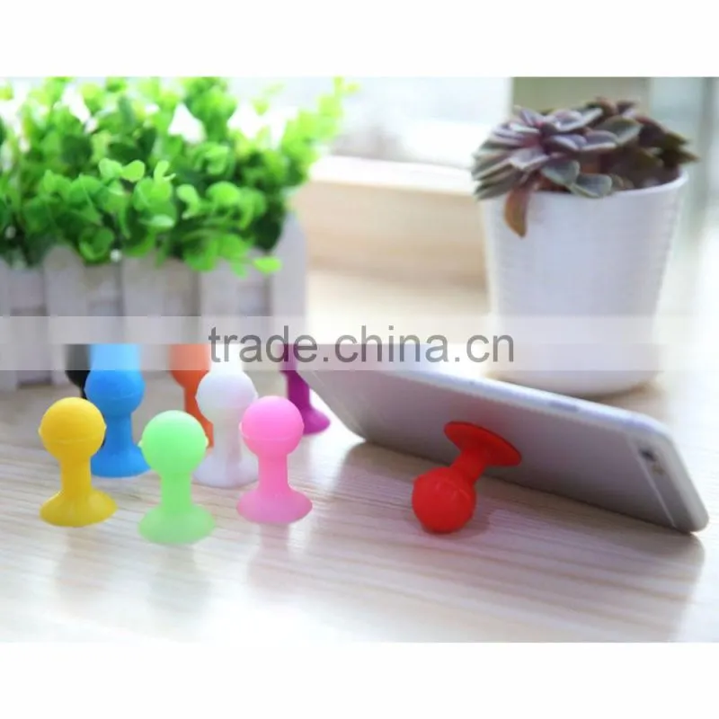 silicone phone suckers/cellphone sucker stand