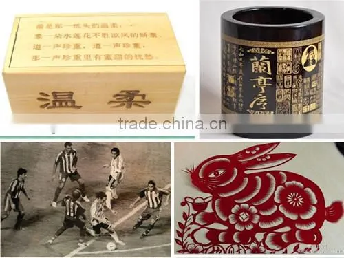 Advertising and sign/Furniture/Decoration/Wooden package/Paper industry Wood Cutting machine 1200*900mm