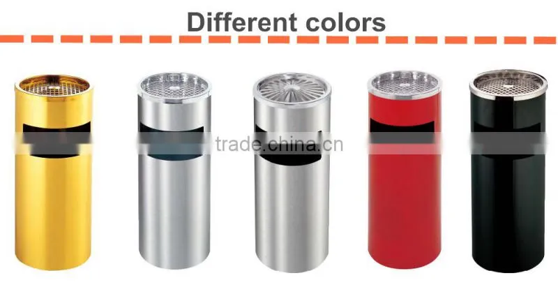 fireproof sanitary bin china galvanized steel trash bin inner bucket