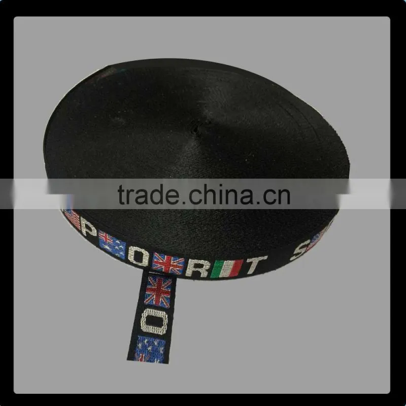 Factory direct customized wholesale woven jacquard ribbon for sale