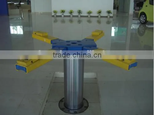Single post lift equipment, Car washing lift