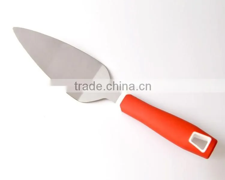 stainless steel Cheese Shovel spatula with soft handle