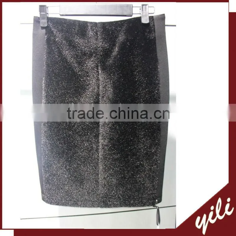 latest skirt and blouse ladies skirt suits 2014 China manufacturer
